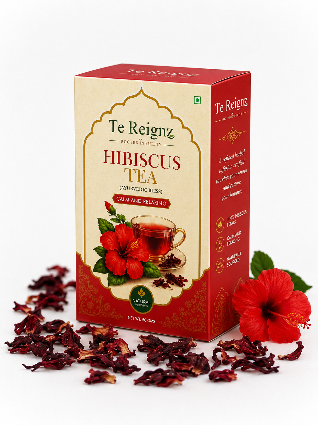 Te Reignz Hibiscus Tea 60 Grams