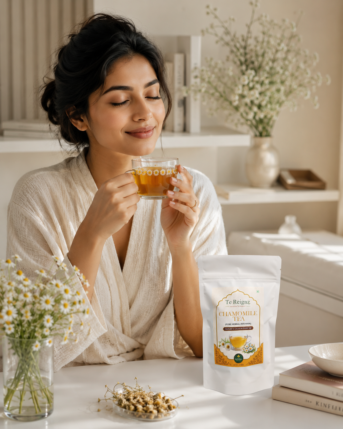 Te Reignz Chamomile Tea 30 Grams - Image 2