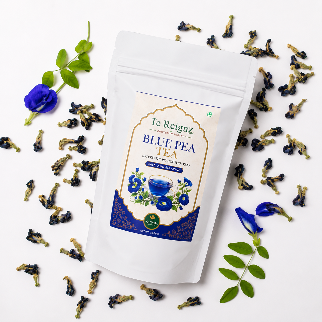 Te Reignz Blue Pea Tea 30 Grams - Image 4